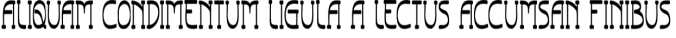 Altheron Font Preview