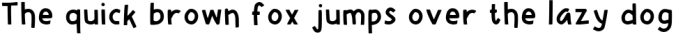Sleepy Cat Font Preview