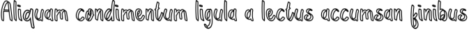 Seventeen Font Preview
