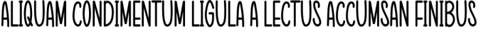 Sun Flowers Font Preview