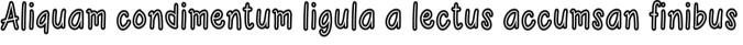 Rollina Flower Font Preview