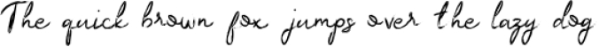 Sugih Janji - Handbrush Script Font Font Preview