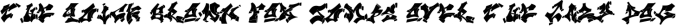 Spread Out Graffiti Font Preview
