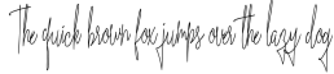 Blue Indigo - Signature Font Font Preview