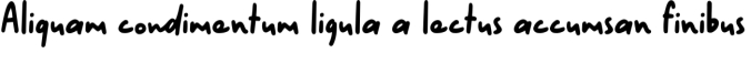 Kinethick Font Preview