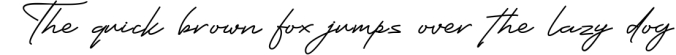 Signature Font Preview