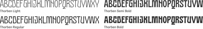 Thorben Font Preview