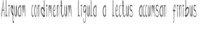 Nebula Lufia Font Preview