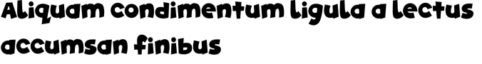 Cartoon Fun Font Preview
