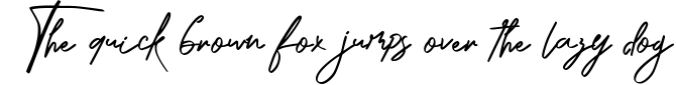 KATIKA - A New Signature Font Font Preview
