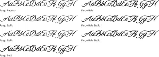 Fargo Font Preview