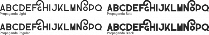 Propaganda Font Preview