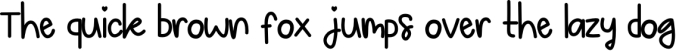 Girlsfa - Cute and Girly Monoline Font Font Preview