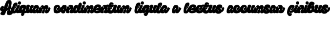 Sumringah Font Preview