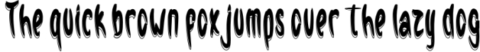 Kimmonoro Horror - Modern Halloween Font Font Preview