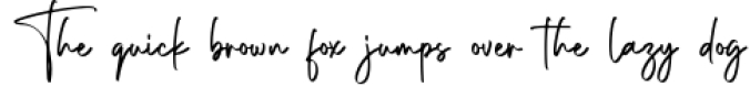 Sherina Safira - Handwritten Font Font Preview