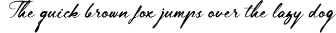 Lingerhend - Classic Script Font Font Preview