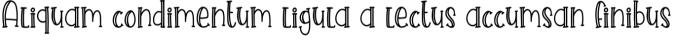 Santa is Coming Font Preview