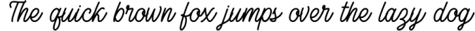 Canggu - Monoline Script Typeface Font Preview