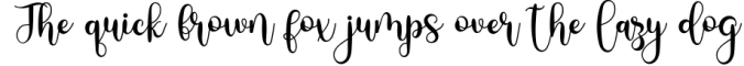 Milestone Script Font Preview