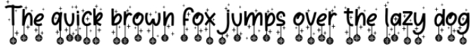 Winter Bells - Christmas Font Font Preview