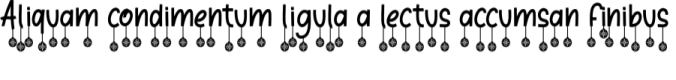 Winter Bells Font Preview
