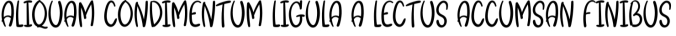 Pink Star Font Preview