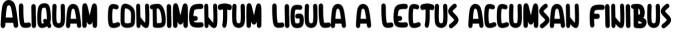 Potato Font Preview