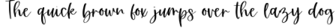 Comfy Sweater Script Font Preview