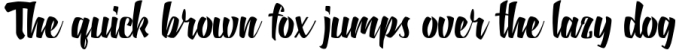Black Jacky - Bold Script Font Preview