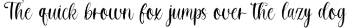 Velvet - a simply script font Font Preview