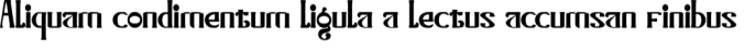 Bonnitta Combine Font Preview