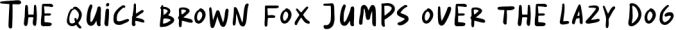 Boyrun - Handwritten Font Font Preview