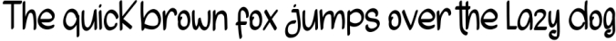 Happy Newyear - Cute Sans Serif Font Font Preview