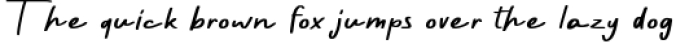 Rayleigh - Handwritten font Font Preview