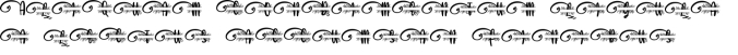 Love Eberline Monogram Font Preview