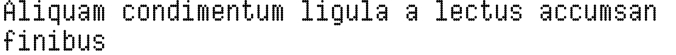 DM-80 Font Preview