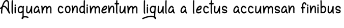 Enjoy and Relax Font Preview
