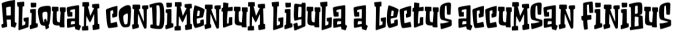 Hello Nightmare Font Preview