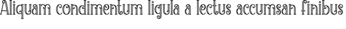 Calysa Font Preview