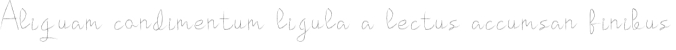 The Beginning of the Odd Semester Font Preview