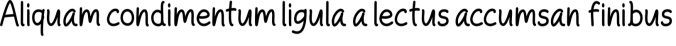 Hemilia Font Preview