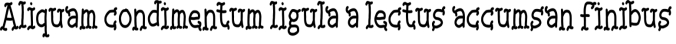Monster Child Font Preview