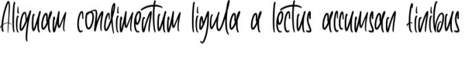 Hillary Dream Font Preview