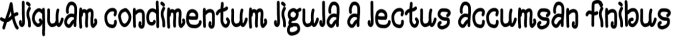Coffee Break Font Preview