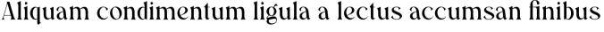 Regis Font Preview