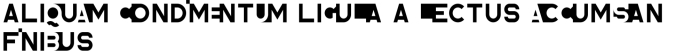 Blackpaper Font Preview