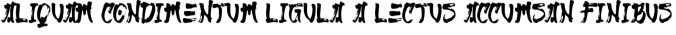 Genjiro Font Preview