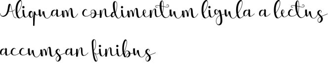 Melisha Putri Font Preview