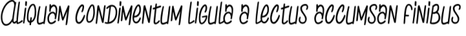 Pinky Summer Font Preview